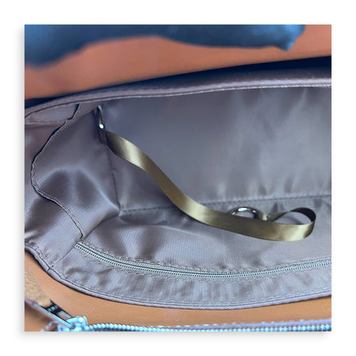 24/24 29 Gold Top Handle Bag in Togo, Palladium hardware