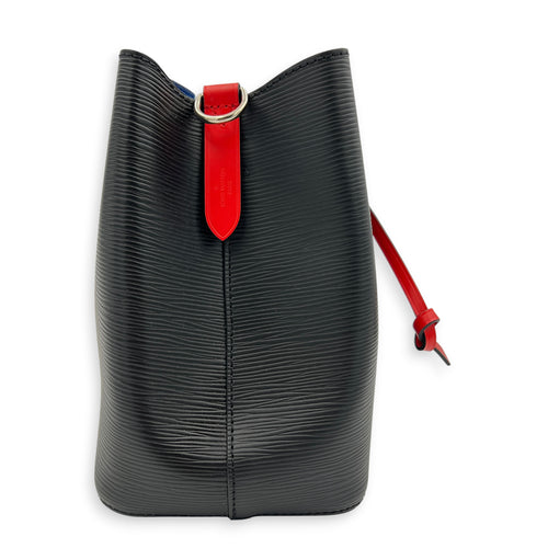 NeoNoe Bucket Bag BB Black in Epi Leather, Silver hardware