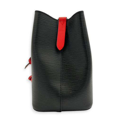 NeoNoe Bucket Bag BB Black in Epi Leather, Silver hardware