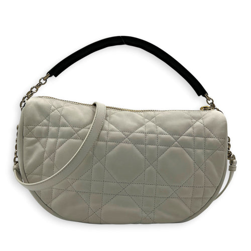 Vibes Shoulder Bag White in Lambskin, Mixed hardware