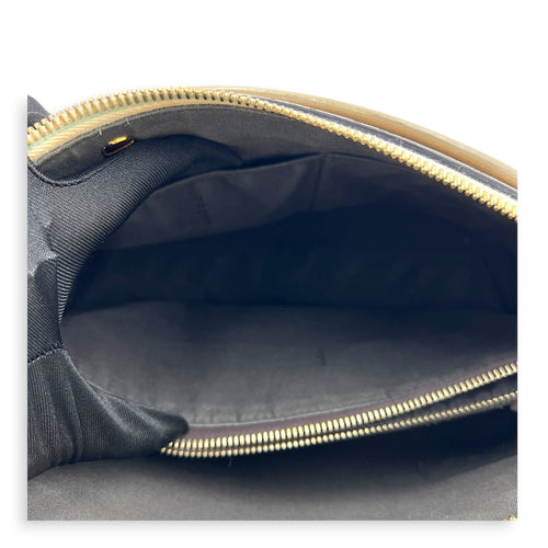 By The Way Crossbody Bag Beige in Calfskin, Gold hardware