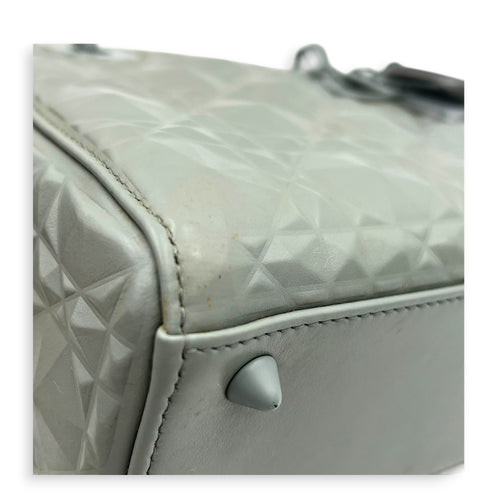 Lady Dior My ABCDior Small Ultramatte Diamond Top Handle Bag in Lambskin, Ultramatte hardware