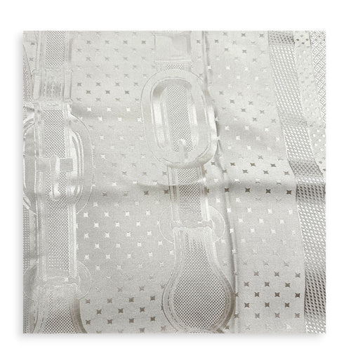 Grant Foulard 135 Beige Shawl in Silk