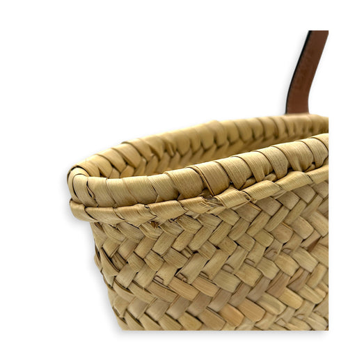 Anagram Basket Top Handle Bag in Others, Silver hardware