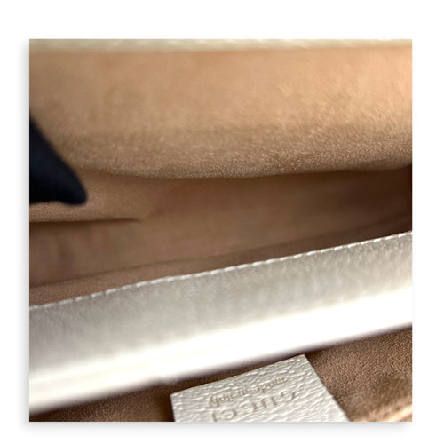 GG Ophidia Shoulder Bag in Calfskin, Gold hardware