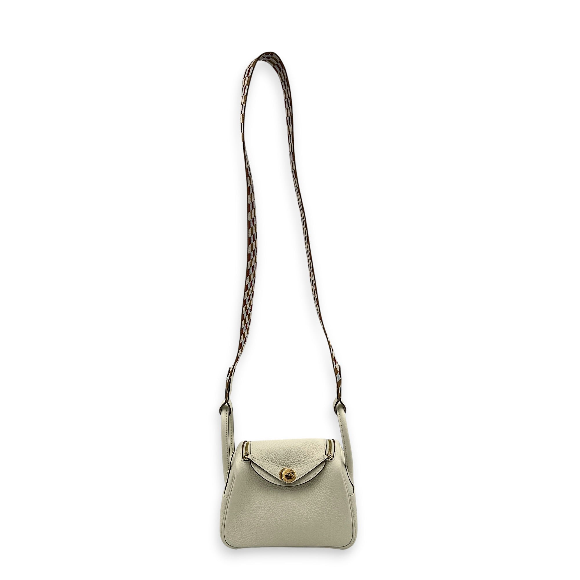 Lindy Nata in Clemence, Gold hardware