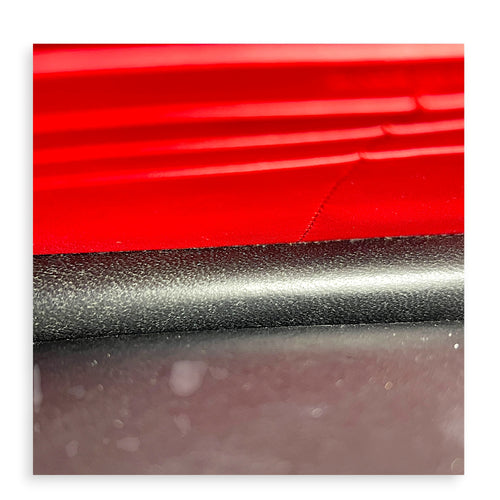 Kate Wallet On Chain Red in Calfskin, Gold hardware