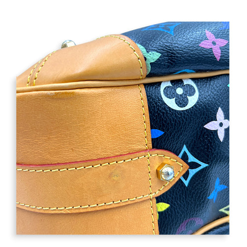 Greta Shoulder Bag x Murakami in Monogram Coated Canvas, Gold hardware