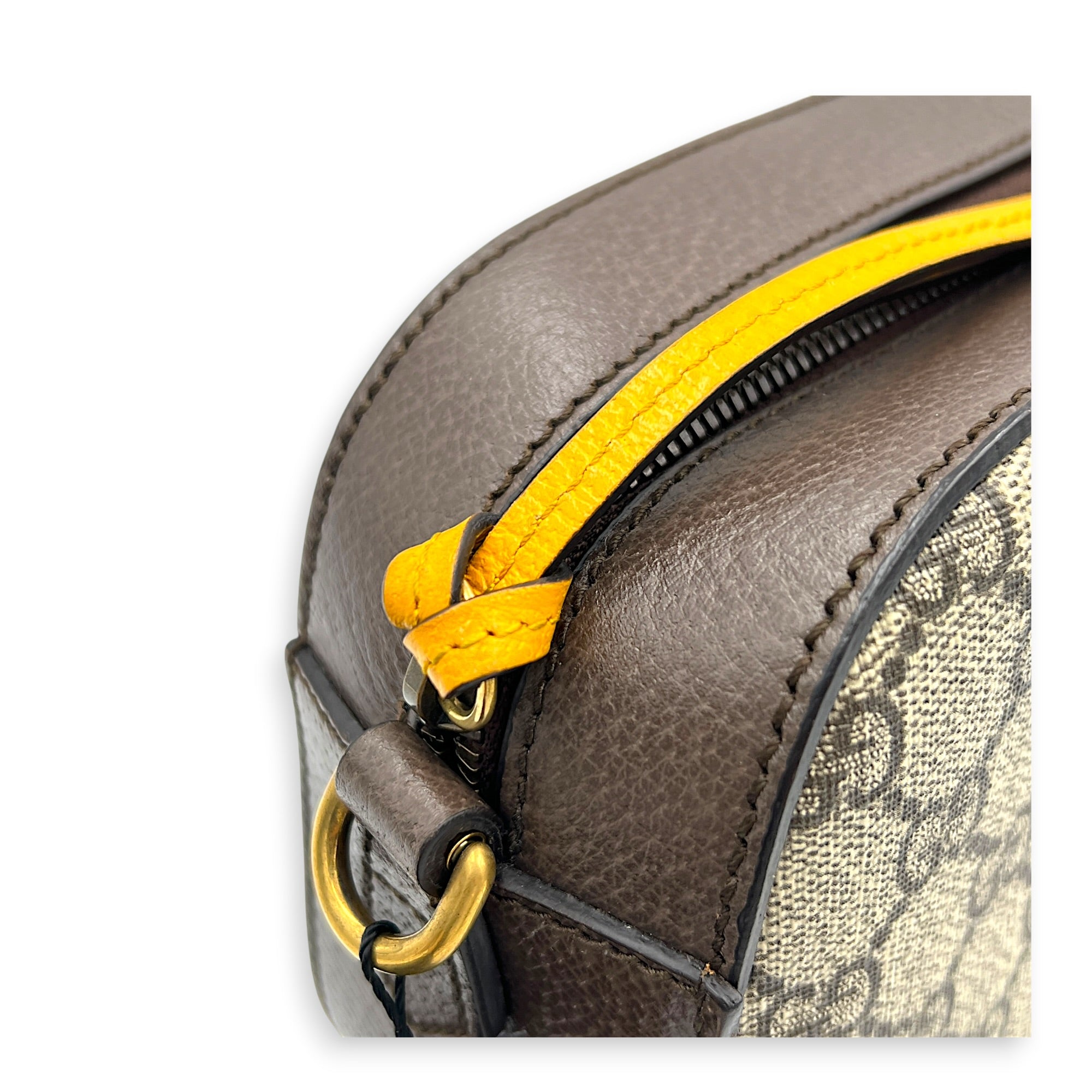 GG Vintage Neo Supreme Shoulder Bag in Coated Canvas, Gold hardware