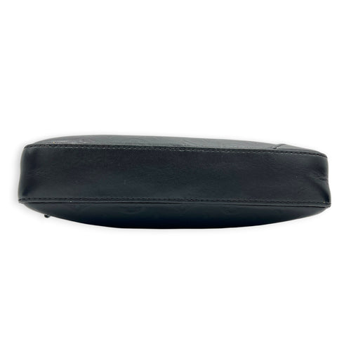 Monogram Shadow Duo Black Messenger in Calfskin, Ruthenium hardware
