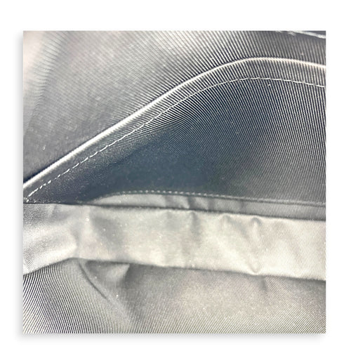 Monogram Shadow Duo Black Messenger in Calfskin, Ruthenium hardware