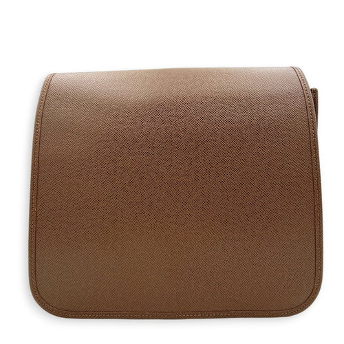Andrei Taiga Shoulder Bag in Calfskin, Silver hardware