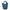 Anagram Top Handle Bag Blue in Raffia, Silver hardware