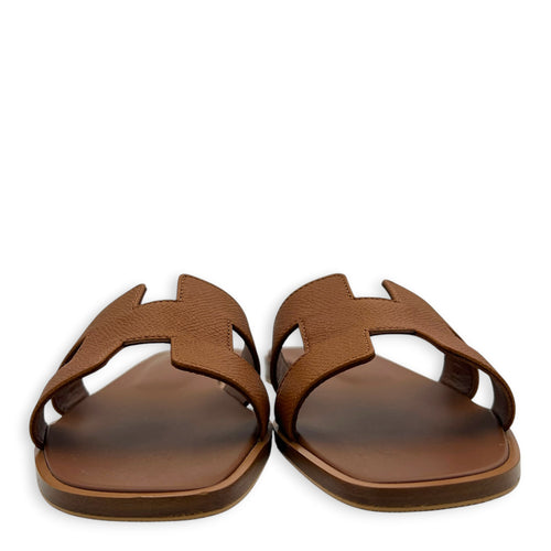 Oran 37 Gold Sandals in Epsom