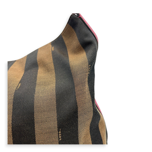 Vintage Logo Shoulder Bag Brown in Canvas, Gold hardware