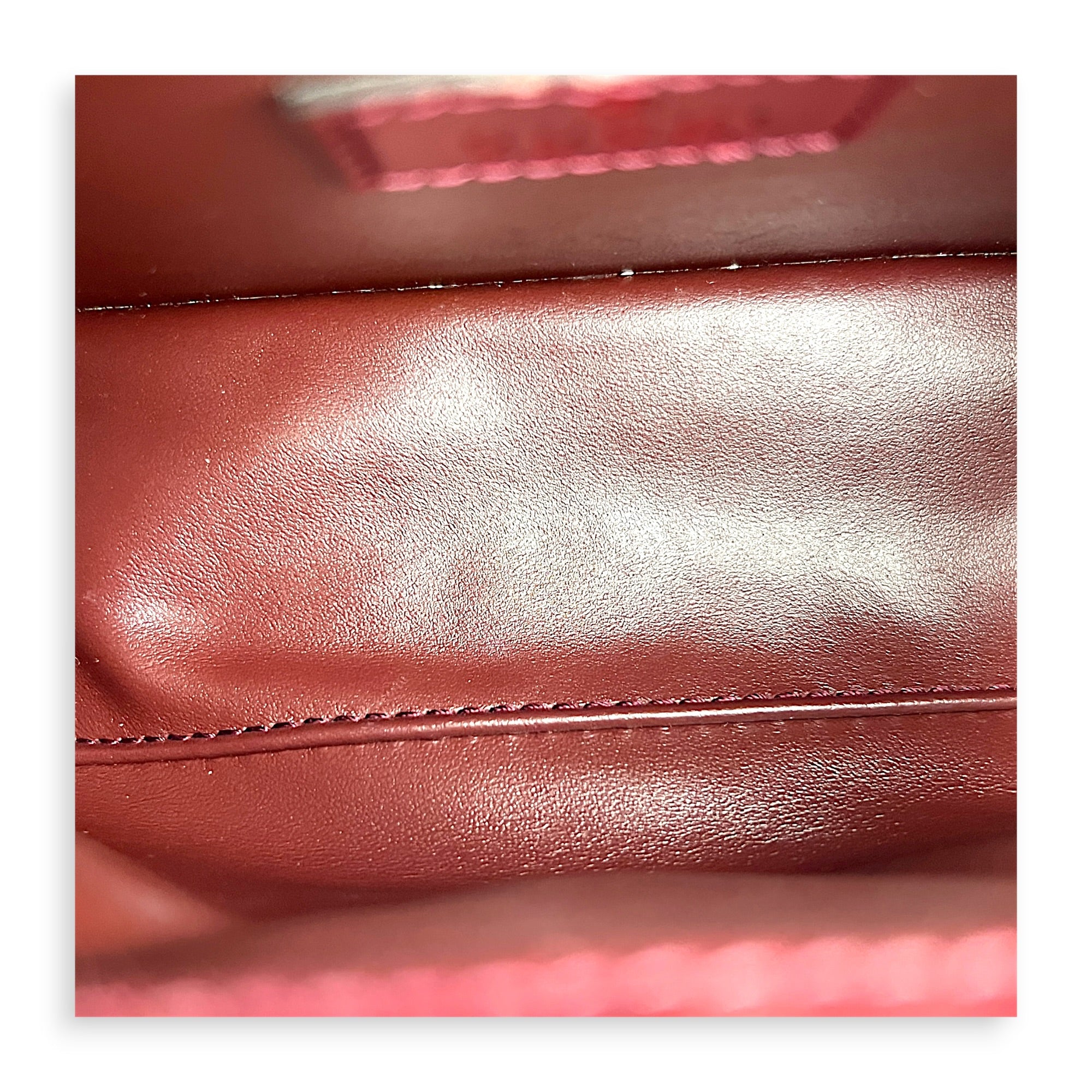 Interlocking G Deco Shoulder Bag in Lambskin, Gold hardware