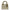 Lady D-Lite Top Handle Bag Mini White in Canvas, Gold hardware