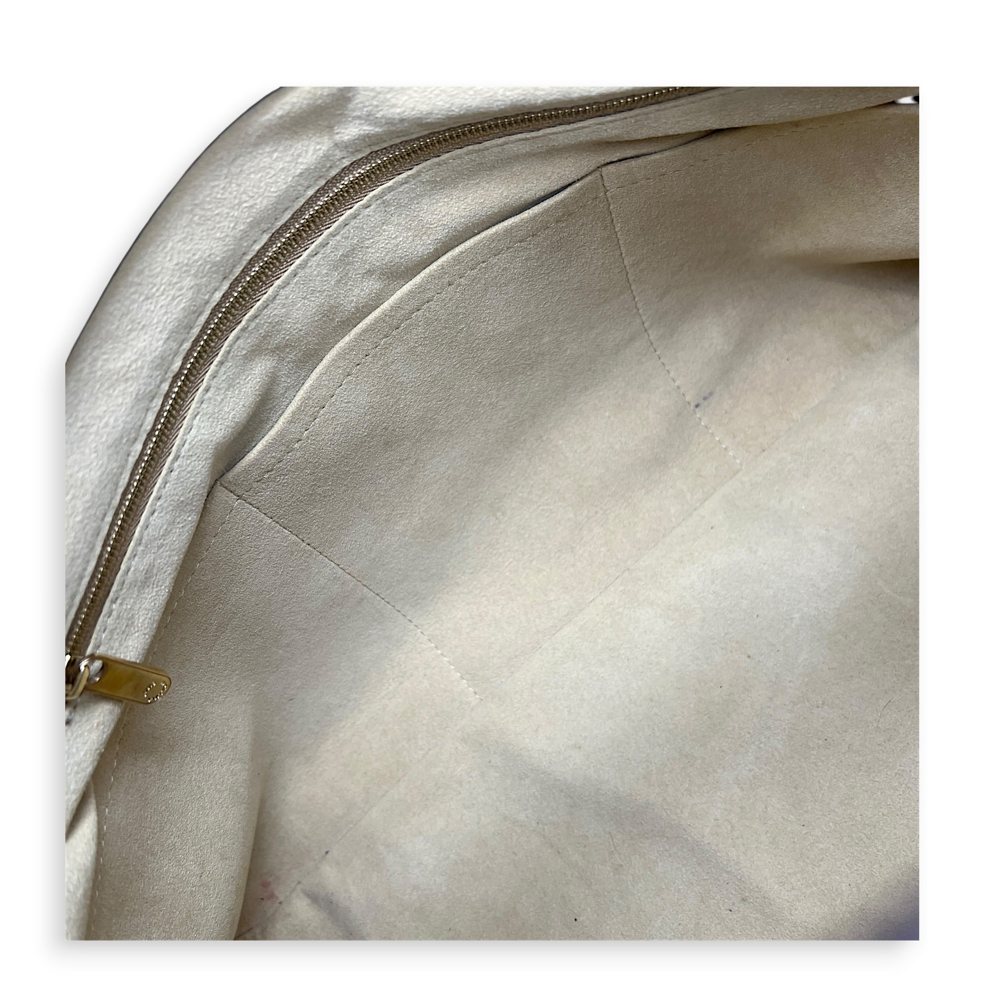 Artsy Top Handle Bag Brown in Coated Canvas, Gold hardware
