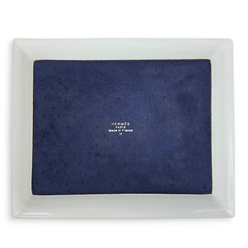 Anis Outremer Pegase White Change Tray in Porcelein
