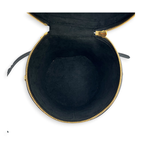 Cannes Top Handle Bag Brown in Monogram Coated Canvas, Gold hardware