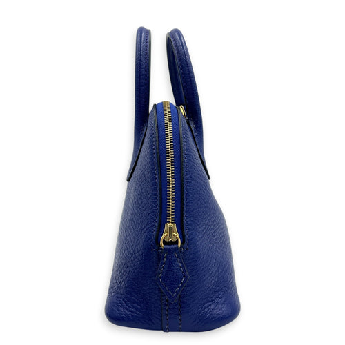 Bolide 1923 Blue Electric in Chevre Mysore, Gold hardware