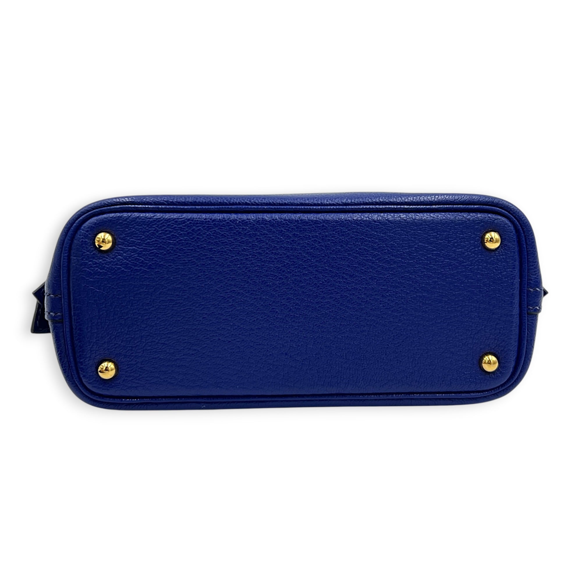 Bolide 1923 Blue Electric in Chevre Mysore, Gold hardware