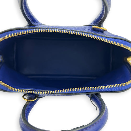 Bolide 1923 Blue Electric in Chevre Mysore, Gold hardware