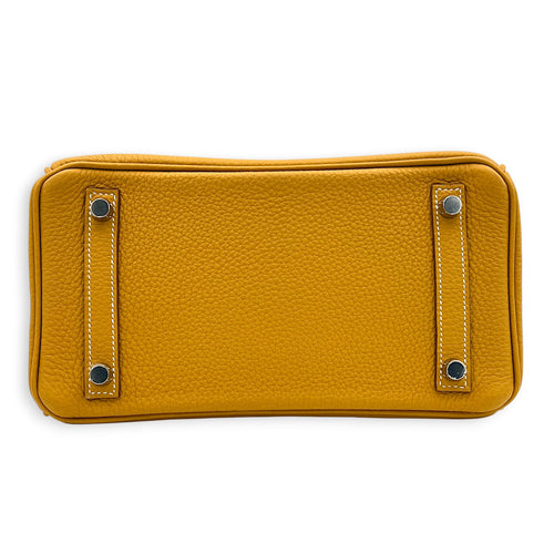 Birkin 25 Natural Sable Top Handle Bag in Togo, Palladium hardware
