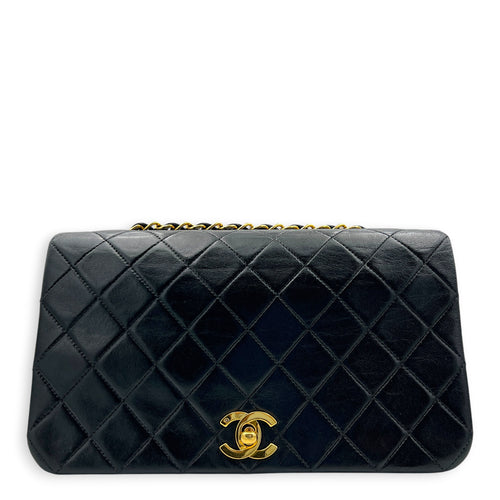 CC Vintage Black (retouched) Crossbody Bag in Lambskin, Gold hardware