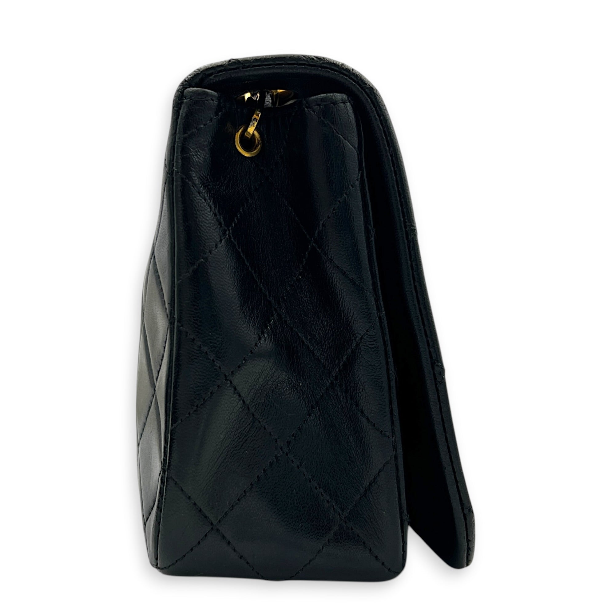 CC Vintage Black (retouched) Crossbody Bag in Lambskin, Gold hardware