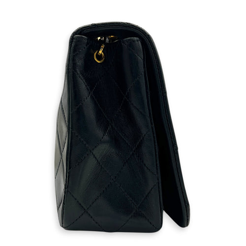 CC Vintage Black (retouched) Crossbody Bag in Lambskin, Gold hardware
