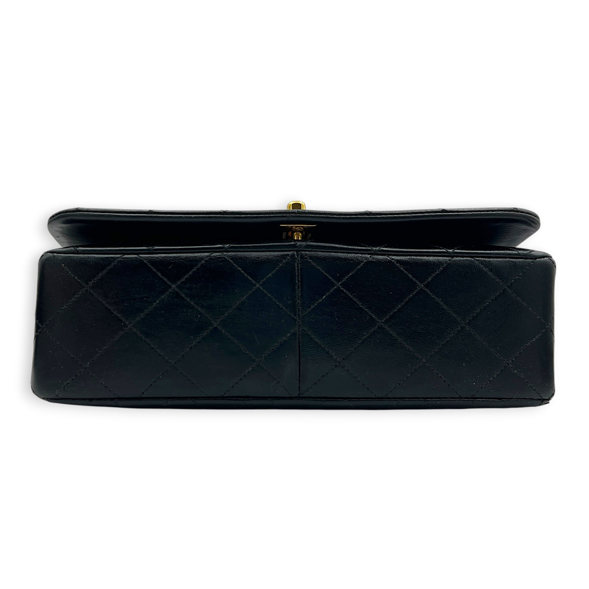 CC Vintage Black (retouched) Crossbody Bag in Lambskin, Gold hardware