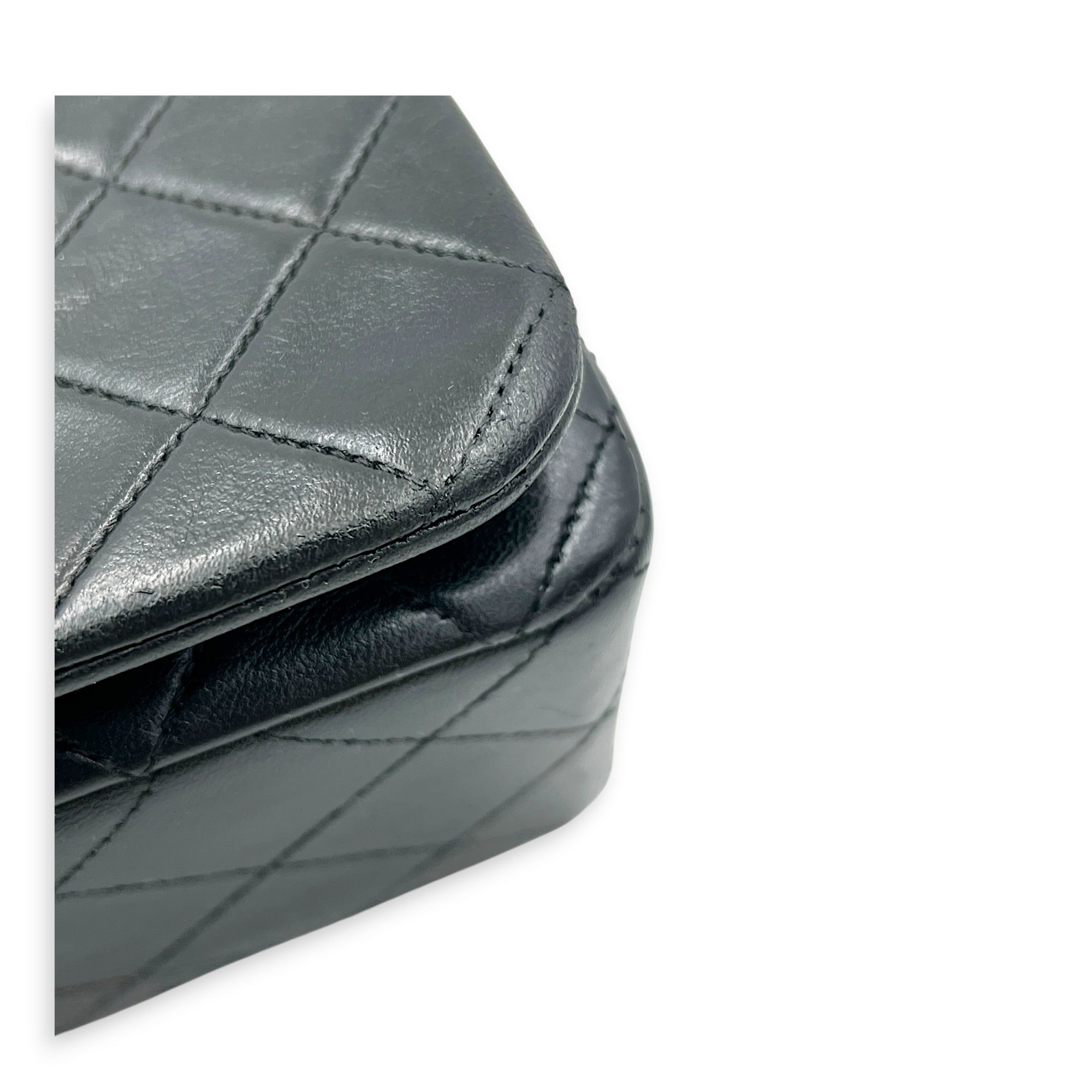 CC Vintage Black (retouched) Crossbody Bag in Lambskin, Gold hardware