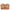 C19 Small Peach Shoulder Bag in Lambskin, Mixed hardware
