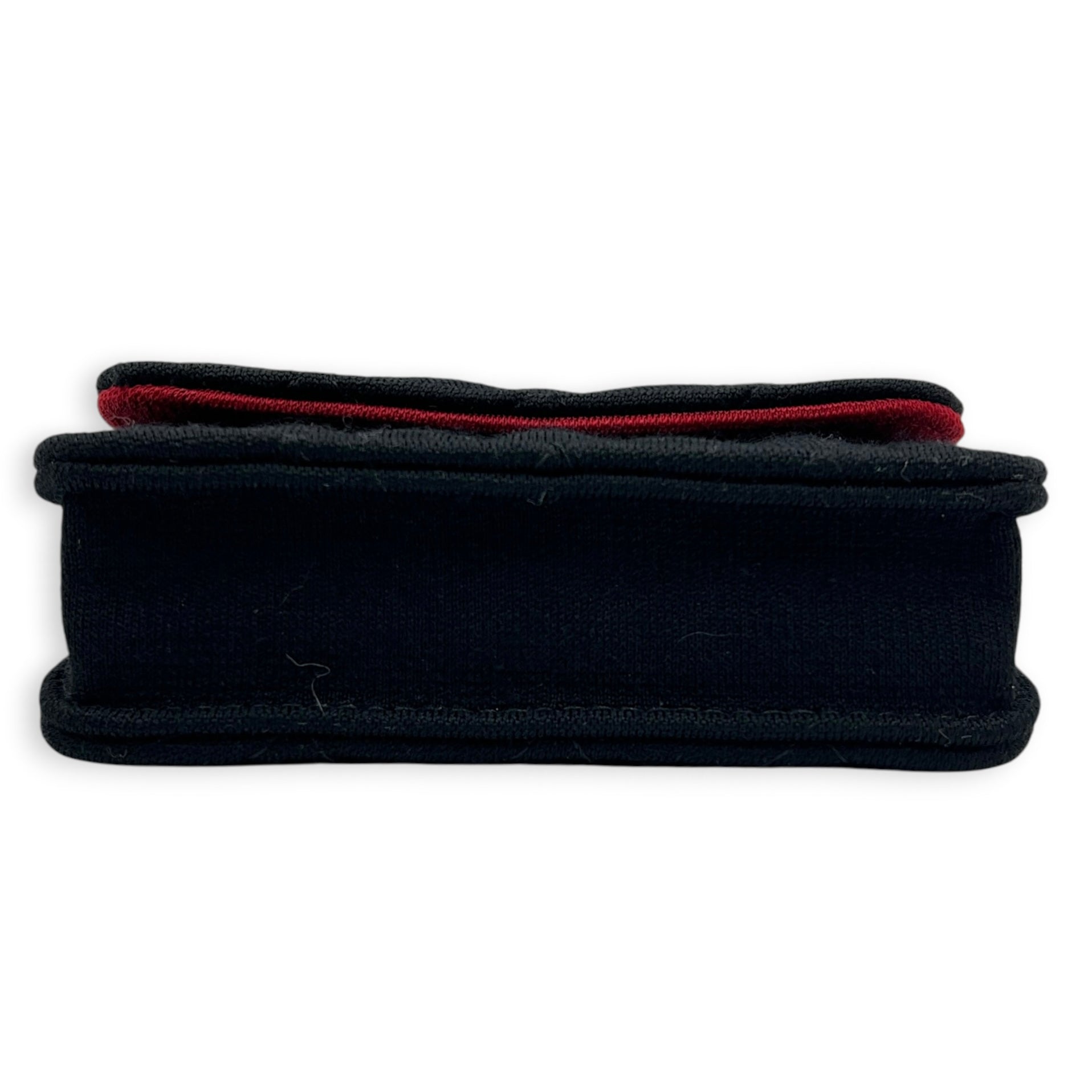 CC Crossbody Bag Black in Jersey, Gold hardware