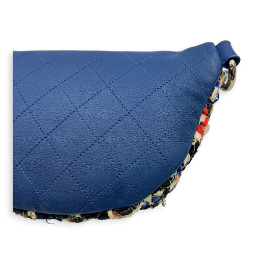 Logo Waist Bag Multi-colour in Tweed, Silver hardware