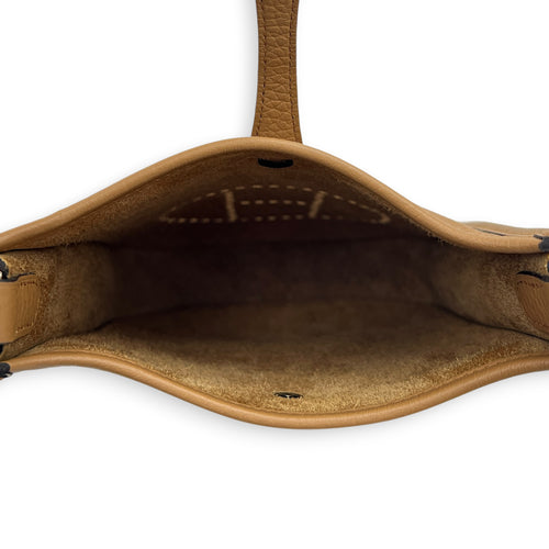 Evelyne Mini Biscuit Crossbody Bag in Clemence, Gold hardware