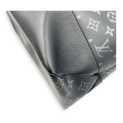 Saumur Tote Bag Monogram Eclipse in Canvas, Black hardware