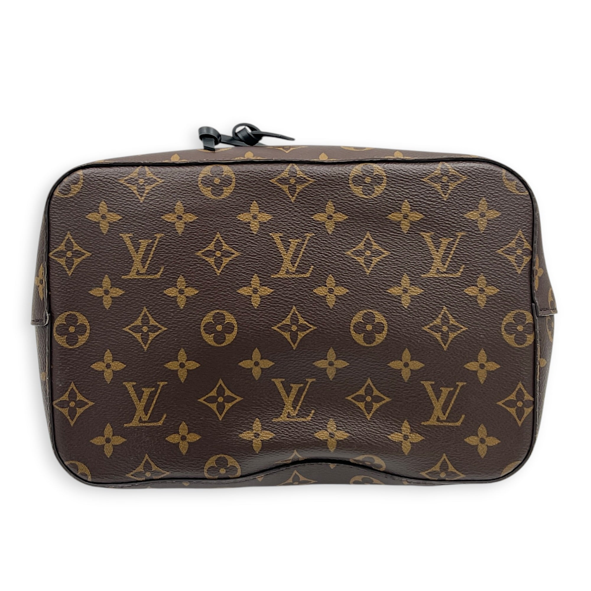 NeoNoe Shoulder Bag Brown in Coated Canvas, Gold hardware