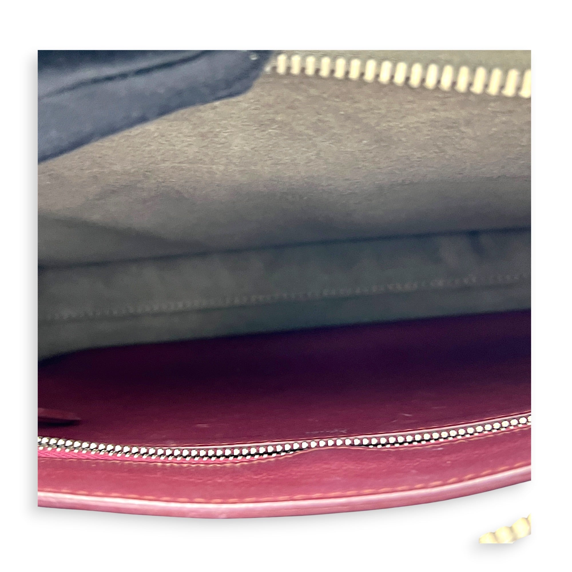 Dotcom Python Top Handle Bag Grey in Calfskin, Silver hardware