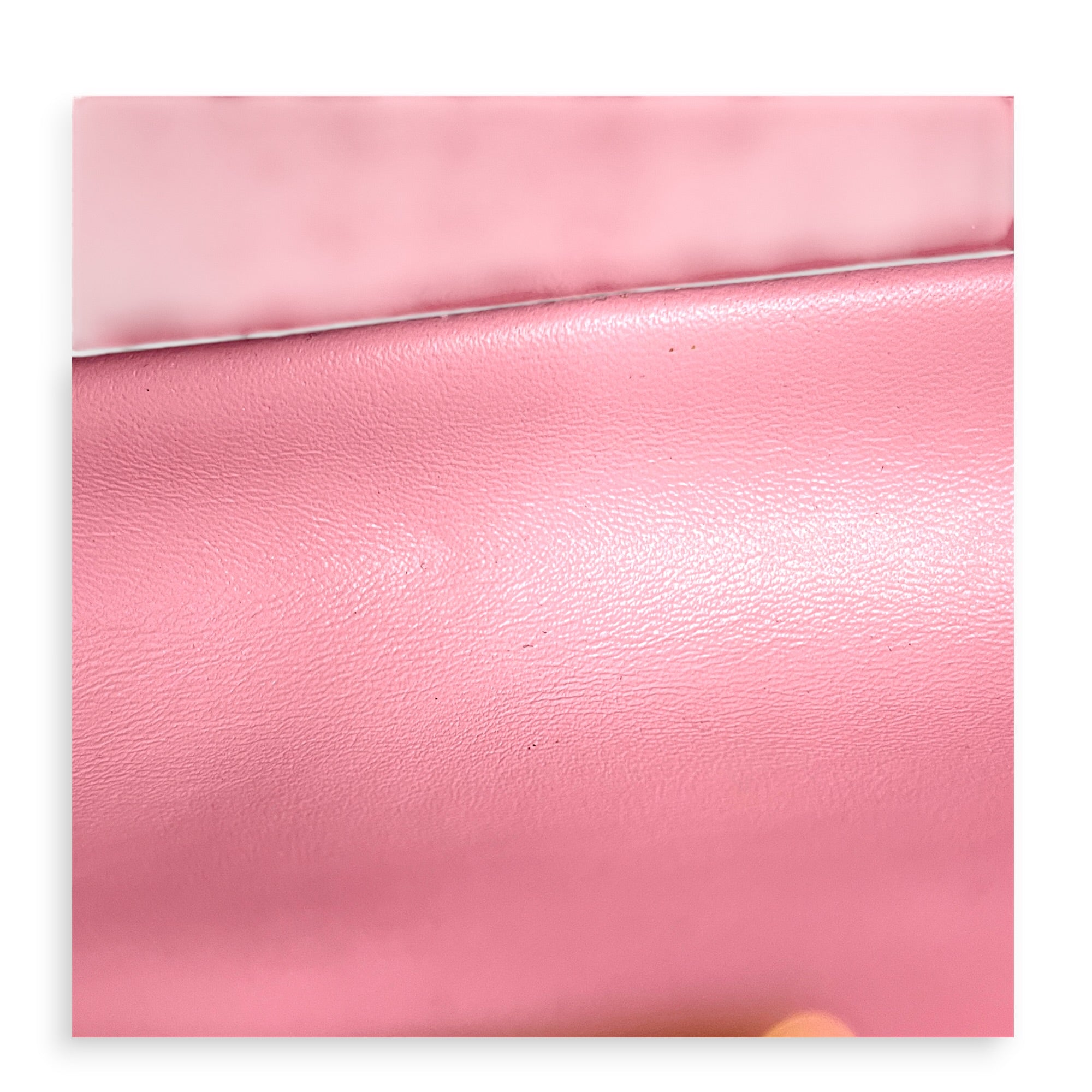 Coco Top Handle Bag Pink in Caviar Leather, Gold hardware