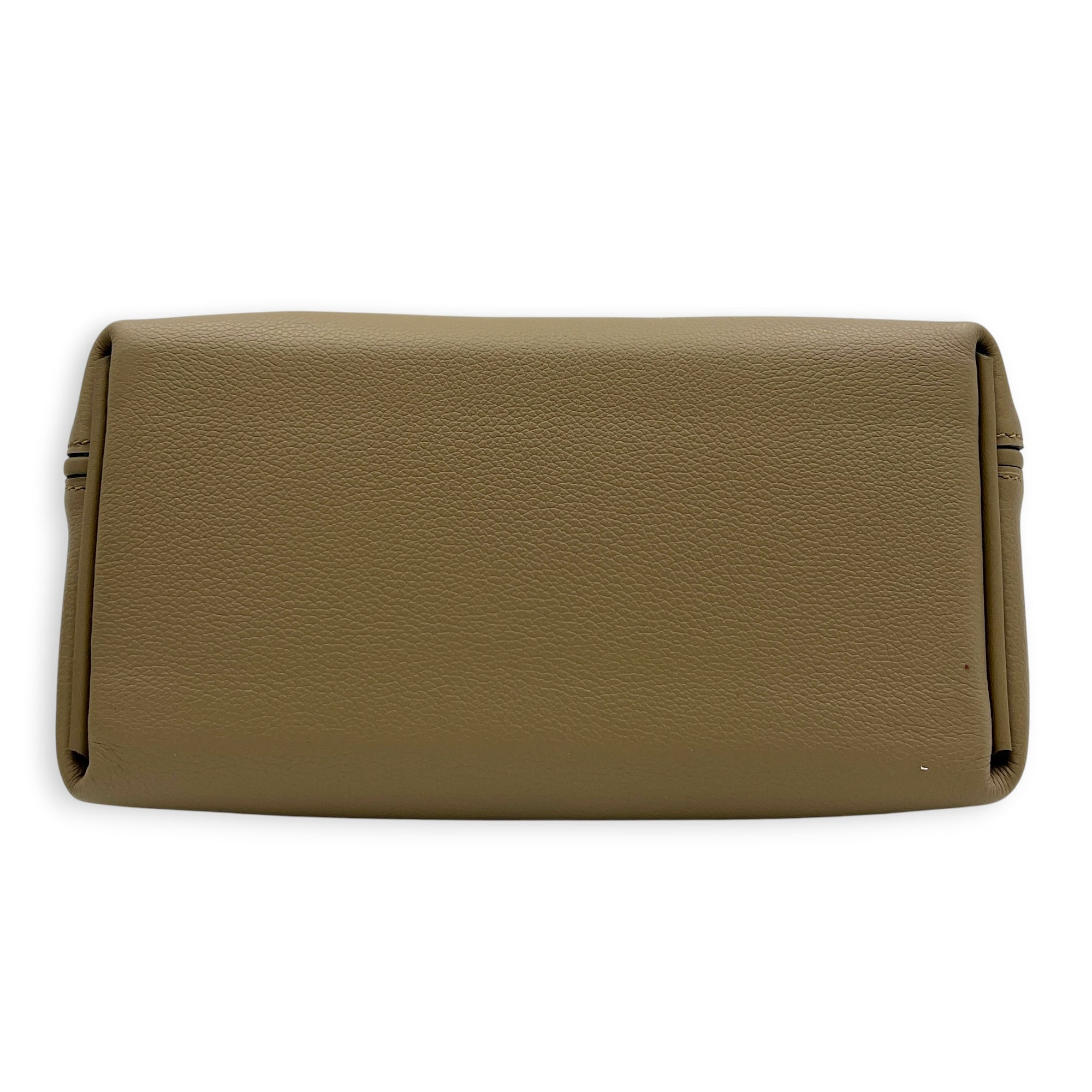 24/24 21 Beige Marfa Top Handle Bag in Evercolor, Palladium hardware
