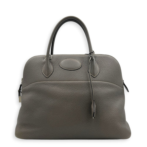 Bolide 35 Etain Top Handle Bag in Clemence, Palladium hardware