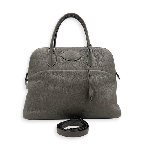 Bolide 35 Etain Top Handle Bag in Clemence, Palladium hardware