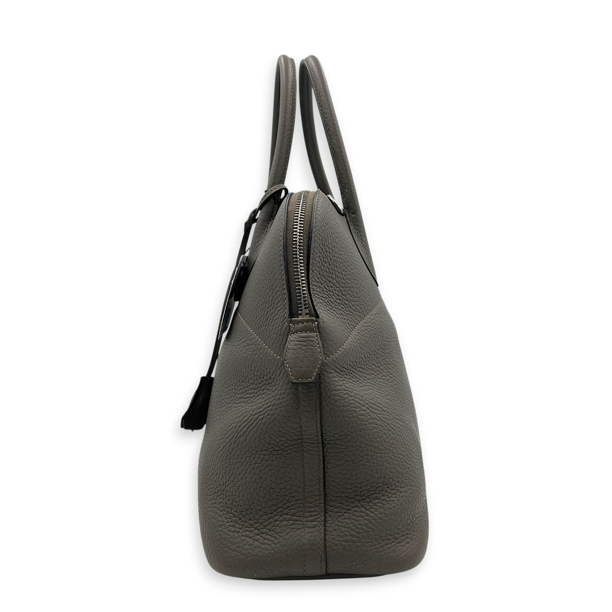 Bolide 35 Etain Top Handle Bag in Clemence, Palladium hardware