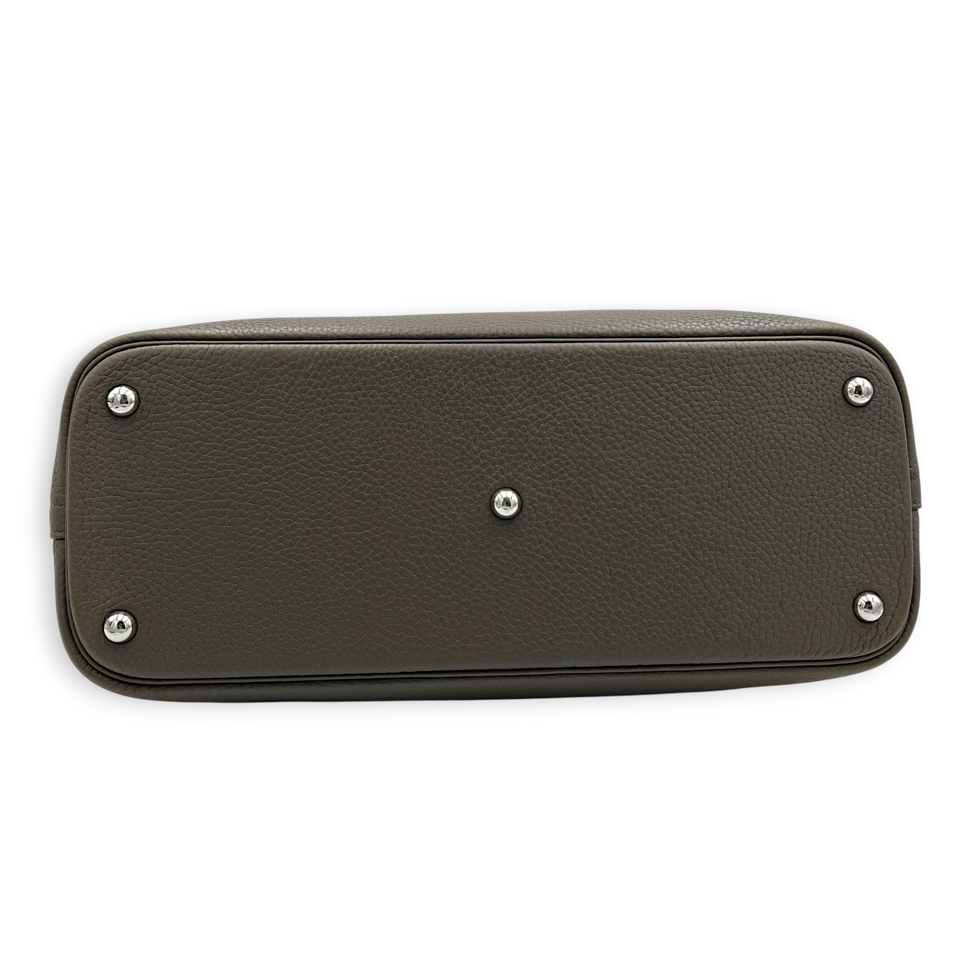 Bolide 35 Etain Top Handle Bag in Clemence, Palladium hardware