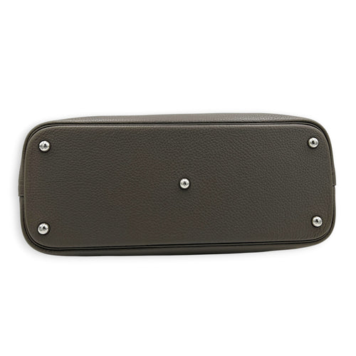 Bolide 35 Etain Top Handle Bag in Clemence, Palladium hardware