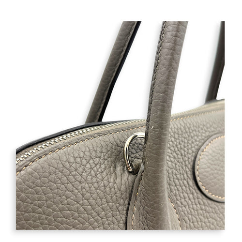 Bolide 35 Etain Top Handle Bag in Clemence, Palladium hardware