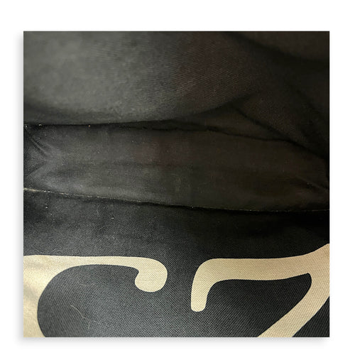 L’aveugle Par Amour Tote Bag Black in Calfskin, Gold hardware