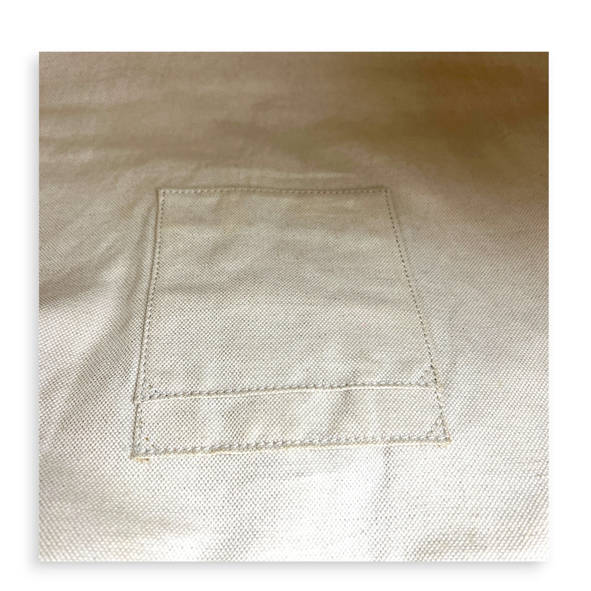 SupremeCarrier Soft Tote Bag Grey in Coated Canvas, Gold hardware